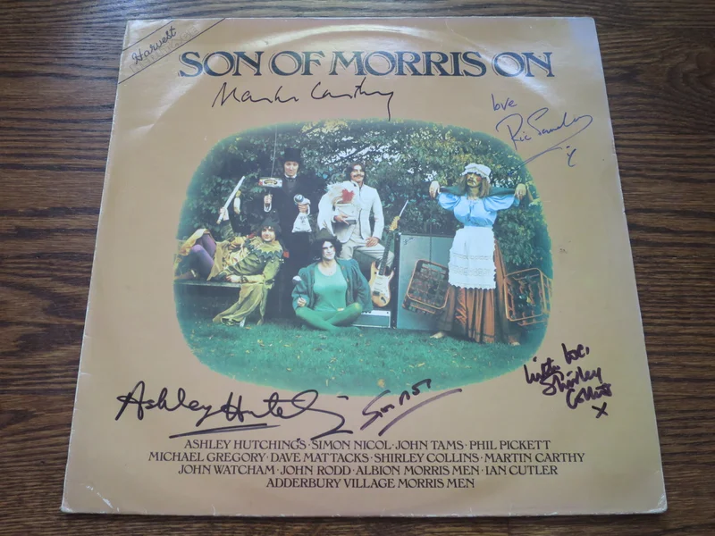 Various Artists - Som Of Morris On (signed by Hutchings, Nicol, Carthy, Collins)