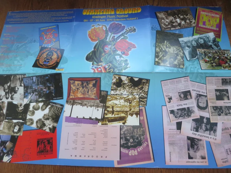 Various Artists - Stomping Ground Music Festival 1970 triple LP