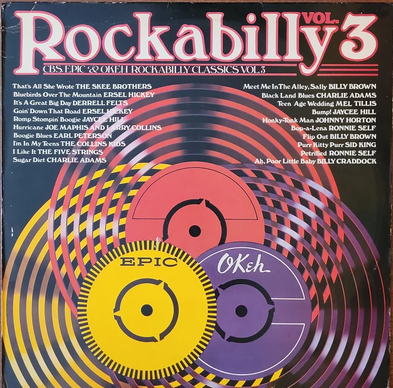 Various  CBS, Epic & Okeh Rockabilly Classics Vol. 3 - Rockabilly Vol. 3 Lp
