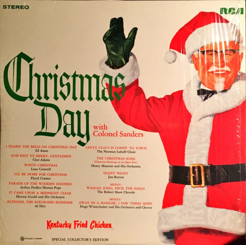 Various-Christmas Day With Colonel Sanders LP Final Sale
