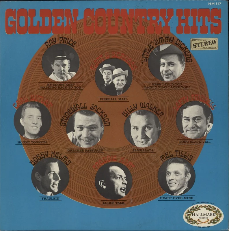 Various-Country Golden Country Hits UK Vinyl LP