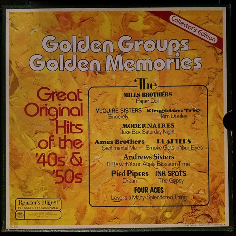 Various-Golden Groups Golden Memories 8xLP