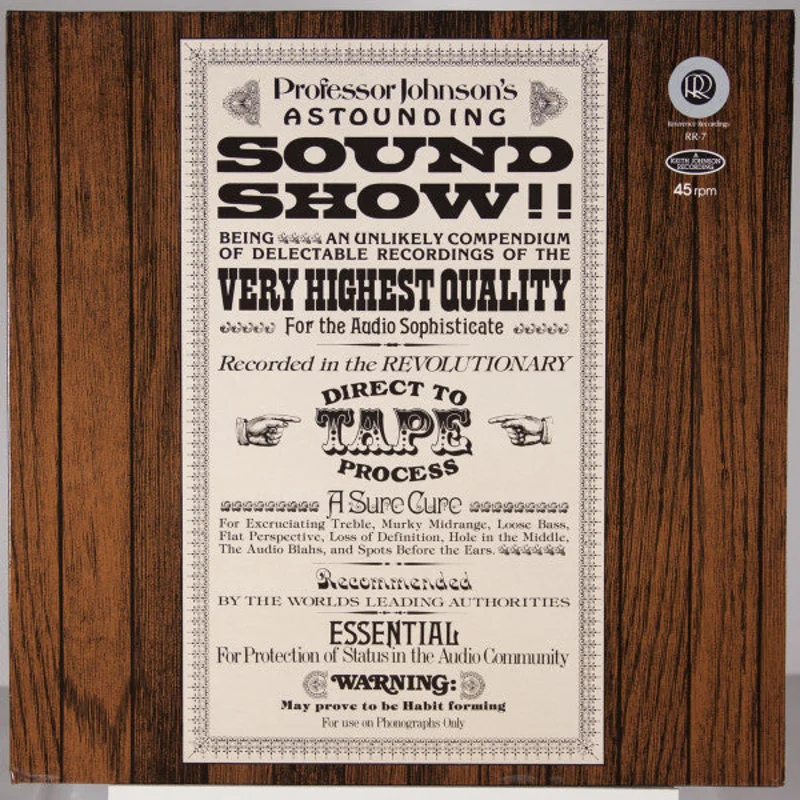 Various-Professor Johnson's Astounding Sound Show LP