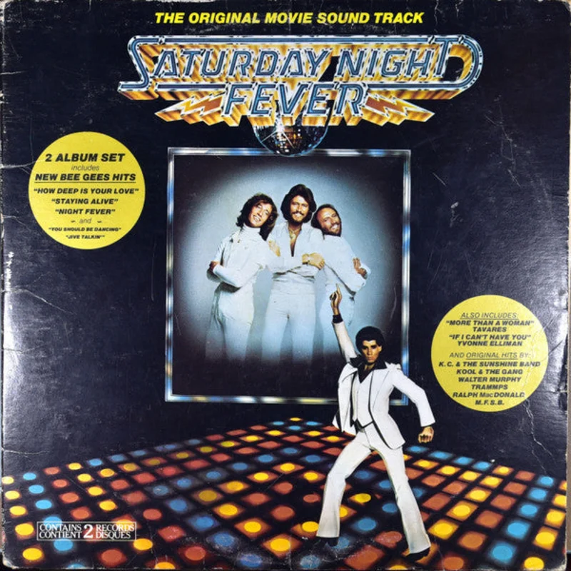 Various-Saturday Night Fever (The Original Movie Sound Track) 2xLP Final Sale