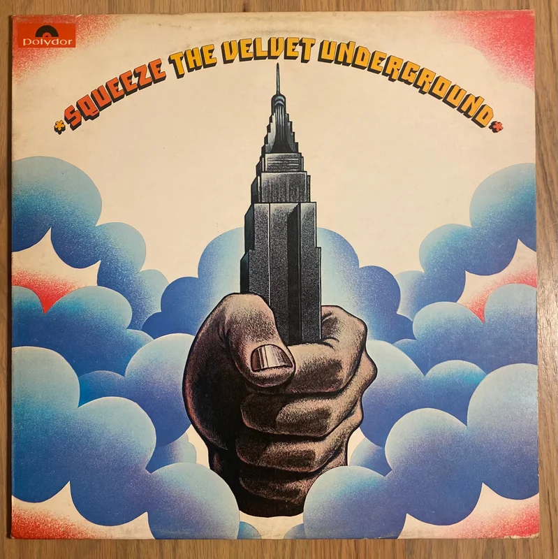 Velvet Underground-Squeeze- UK 1st press label variation.