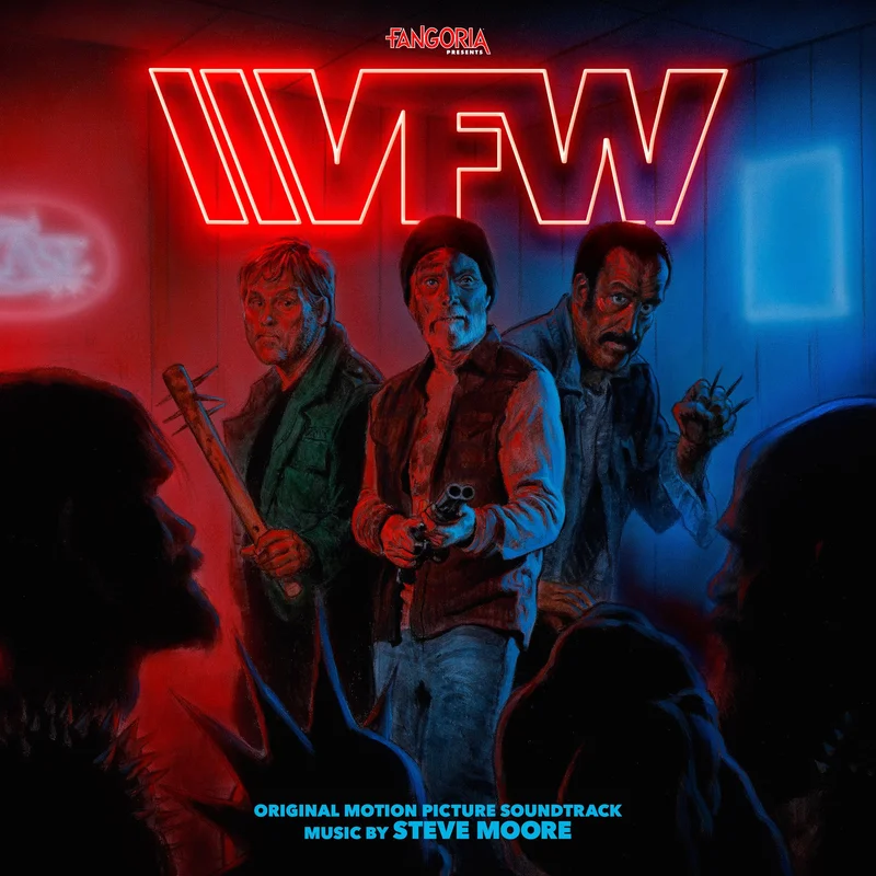 VFW - Original Motion Picture Soundtrack 2XLP Clear with Red Splatter Vinyl