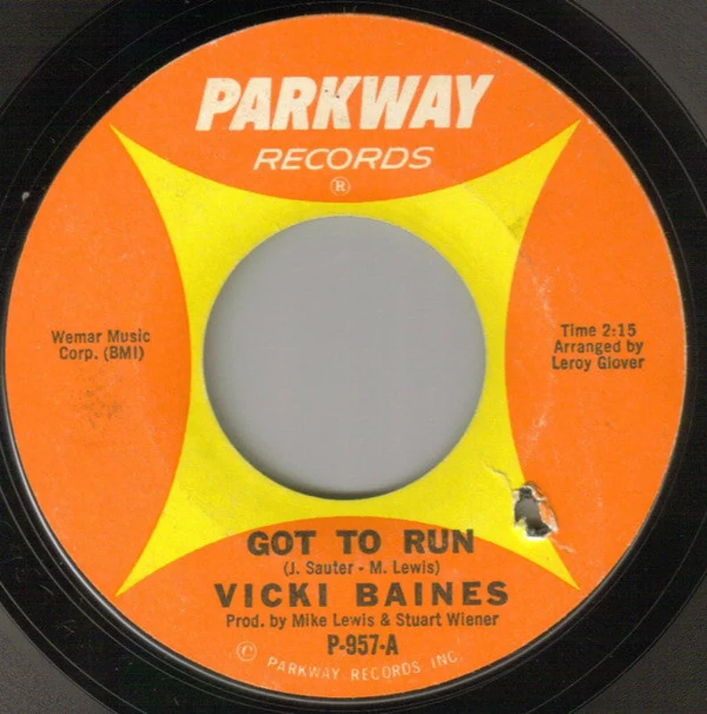 Vicki Baines | Got To Run / Losing You