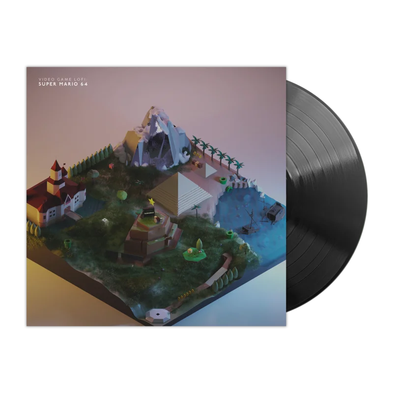 Video Game LoFi: Super Mario 64 Black Vinyl