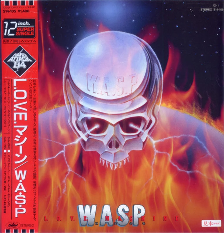 W.A.S.P.-L.O.V.E. Machine 12" Single