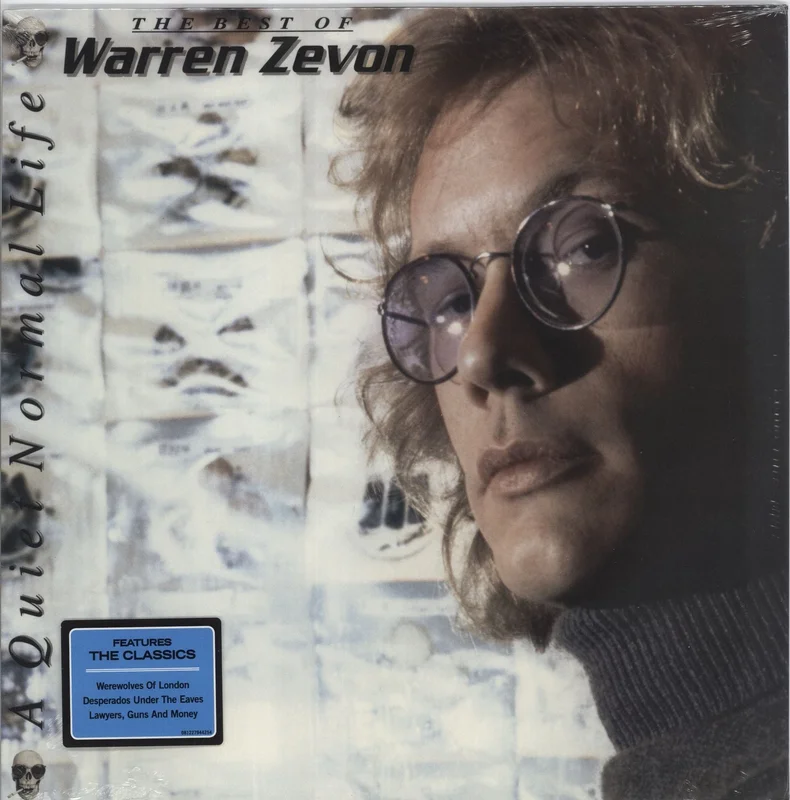 Warren Zevon The Best Of Warren Zevon / A Quite Normal Life - sealed + Hype Sticker UK Vinyl LP