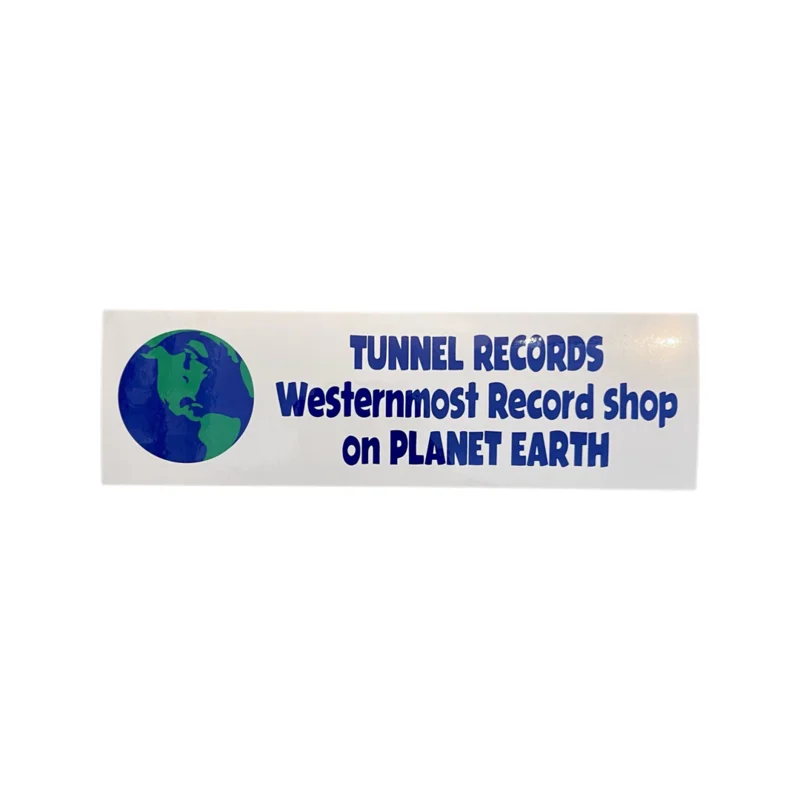 Westernmost Record Shop Bumper Sticker
