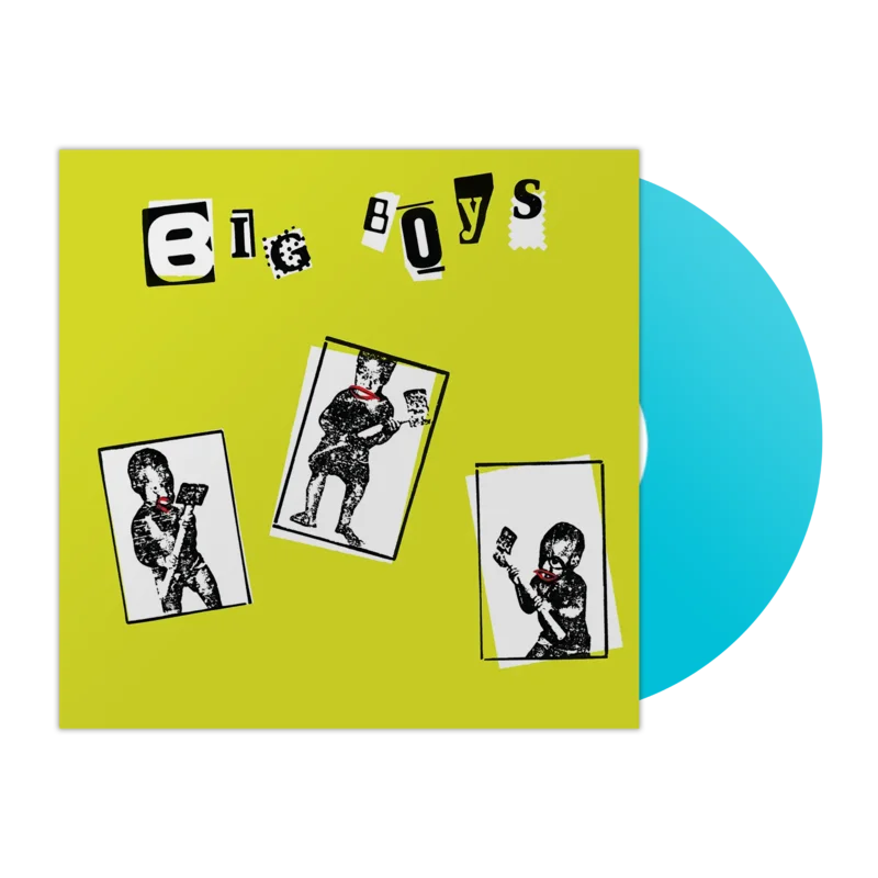 Where's My Towel/Industry Standard LP by The Big Boys Aqua Blue