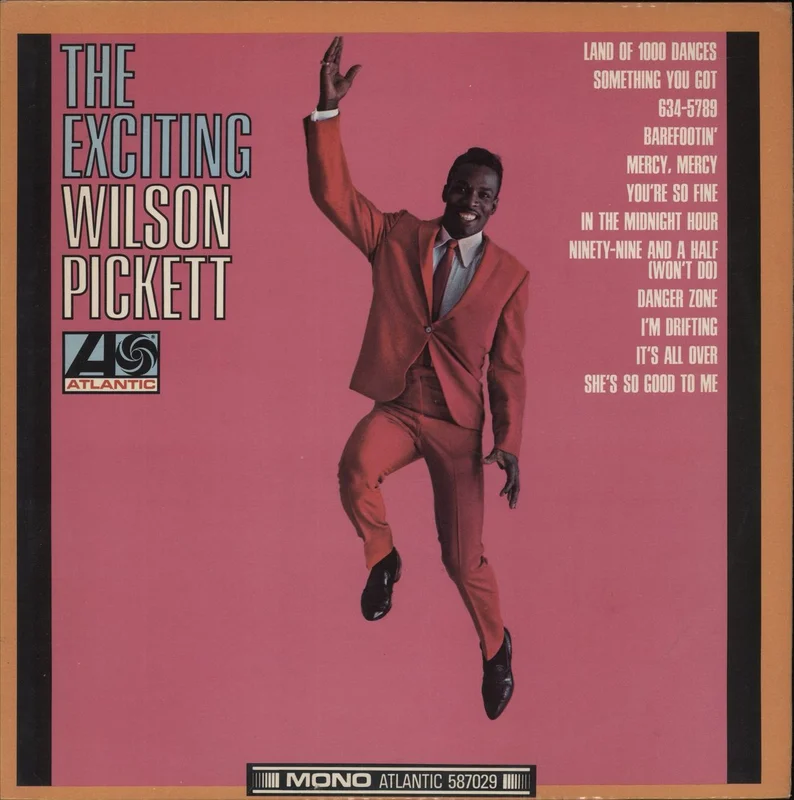 Wilson Pickett The Exciting Wilson Pickett UK Vinyl LP