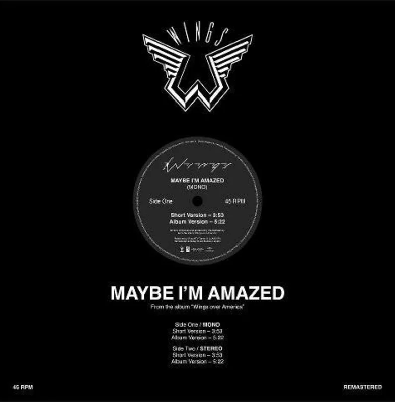 Wings (2) | Maybe I'm Amazed