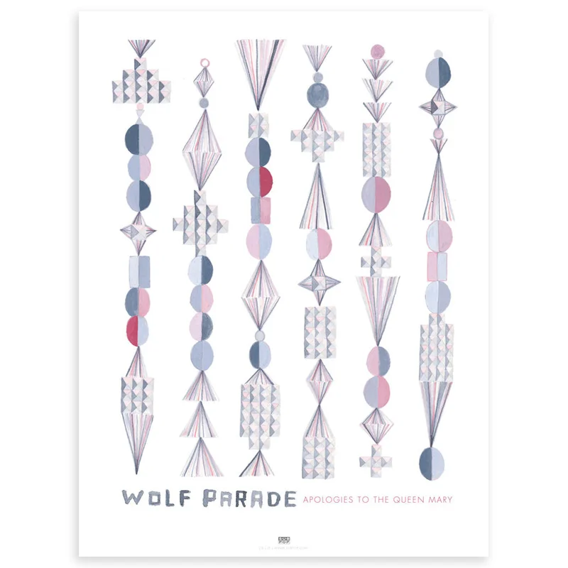 Wolf Parade Apologies to the Queen Mary Poster