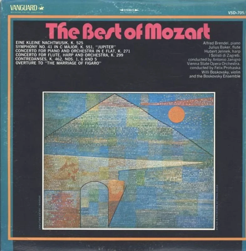 Wolfgang Amadeus Mozart-The Best Of Mozart LP Factory Sealed