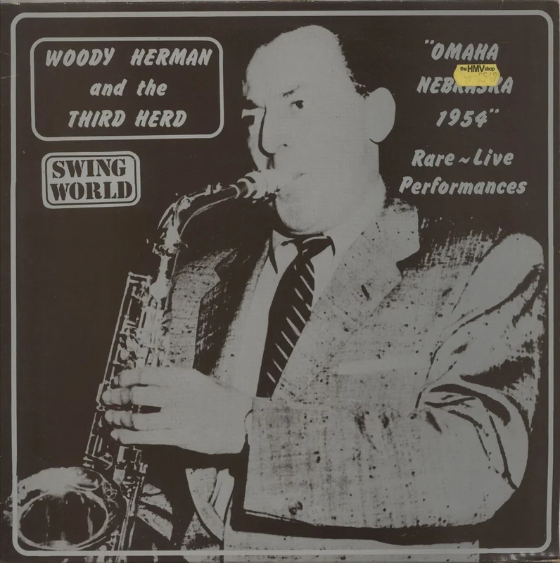 Woody Herman Omaha Nebraska 1954 UK Vinyl LP