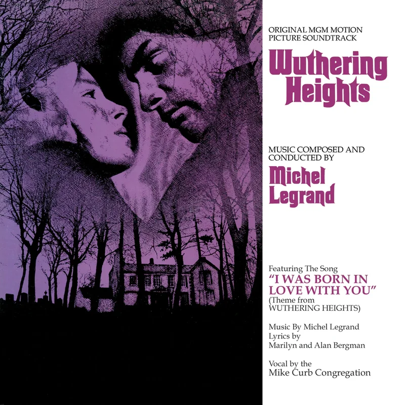 Wuthering Heights - Original MGM Motion Picture Score LP Transparent Purple Vinyl