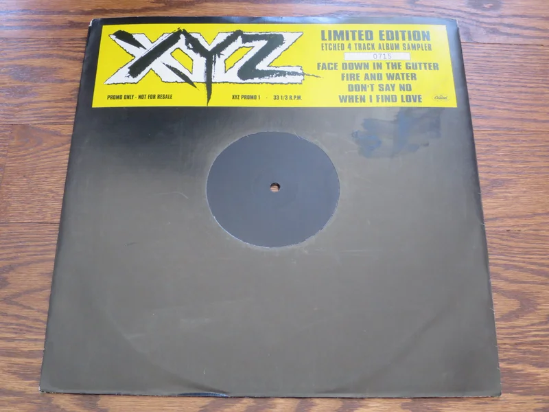XYZ - Hungry etched 4-track album sampler