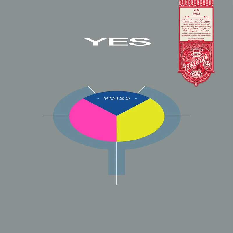 Yes - 90125 [Rocktober, Rhino Reserve, 180g Audiophile Vinyl]