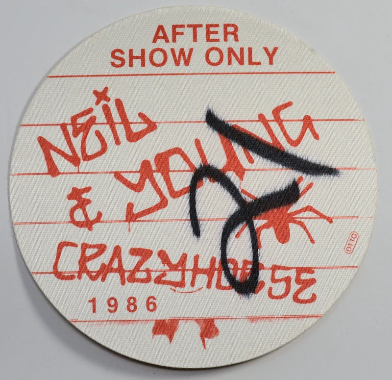 Young, Neil - 1986 Backstage Pass
