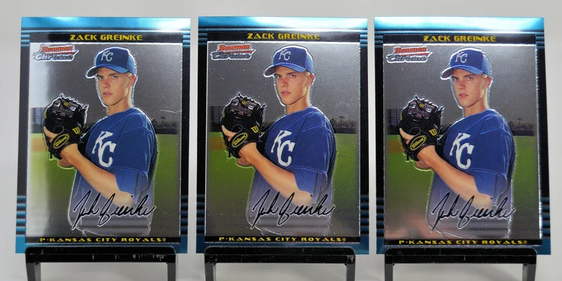 Zack Greinke - 2002 Bowman Chrome Draft Rookie (3)