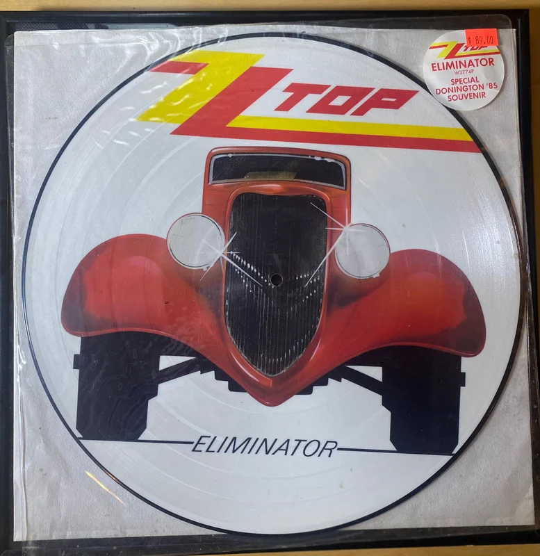 ZZ Top Eliminator Picture disc UK