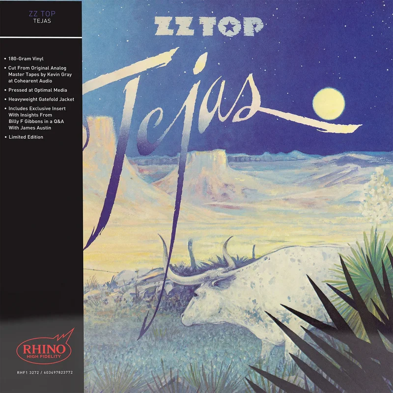 ZZ Top - Tejas [Rhino High Fidelity, 180g Vinyl]